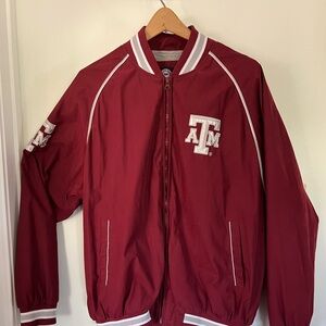 Aggies ATM Bomber Jacket with White Accents